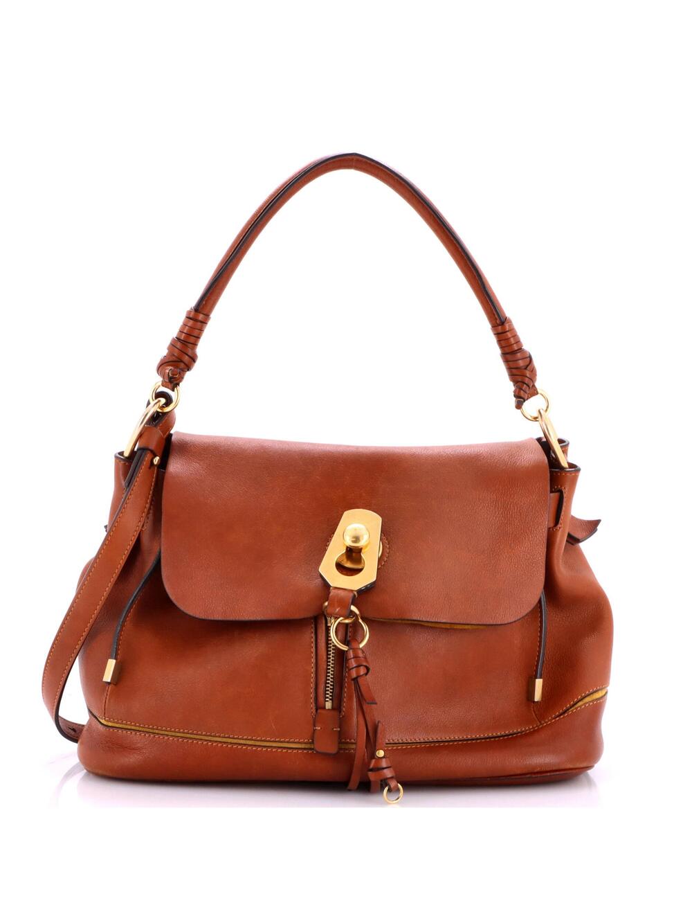Chloe Owen Flap Bag Leather Small #322273C61B